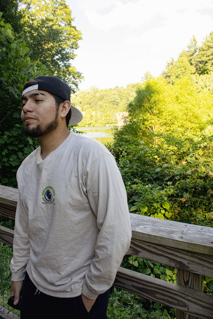 'Sand/Tan' BriMedia Long Sleeve Tee