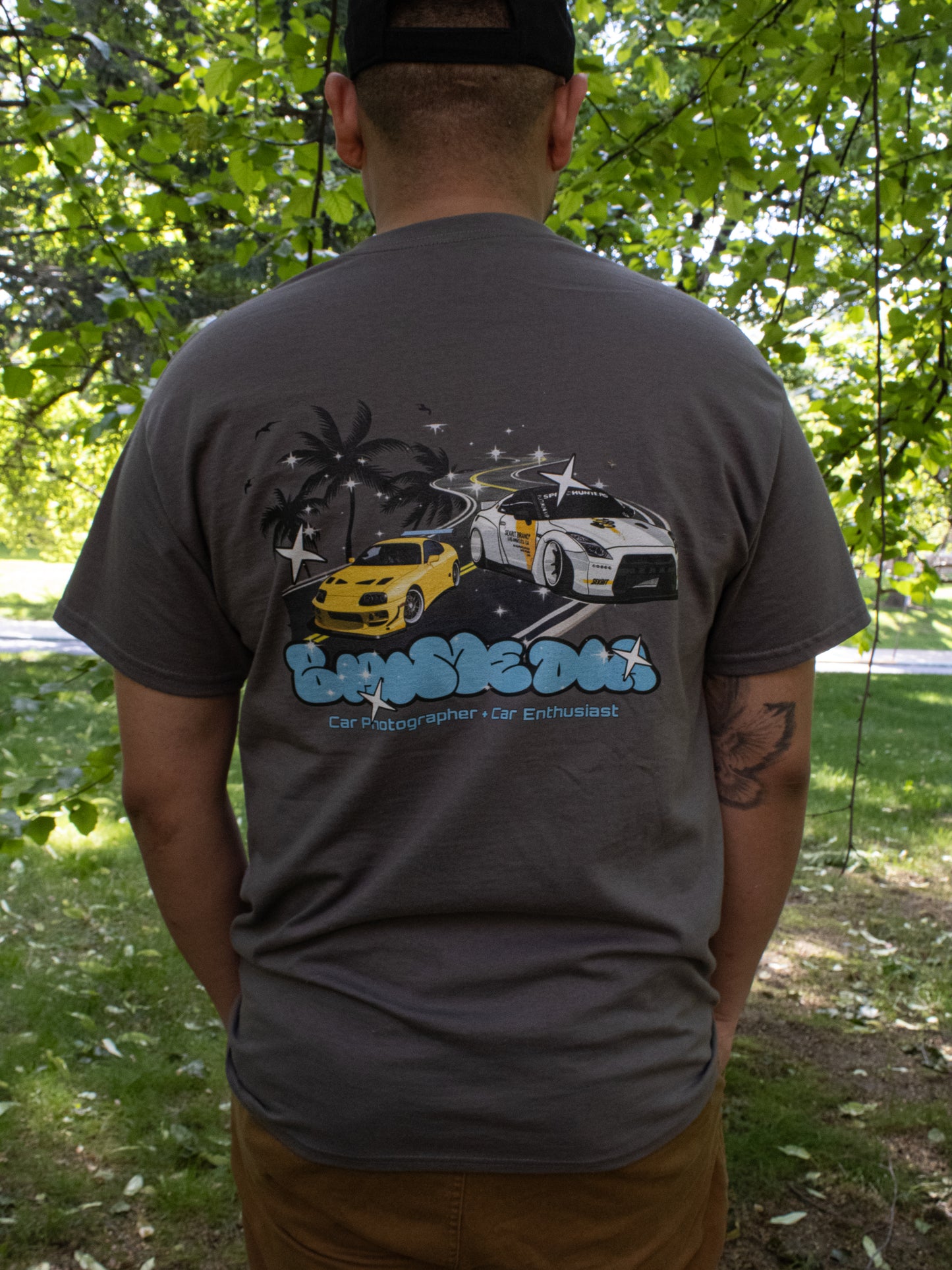 BriMedia 'Charcoal' Summer Tee