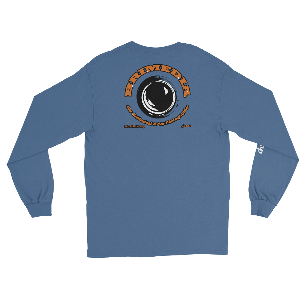 'Indigo Blue' BriMedia Long Sleeve Tee